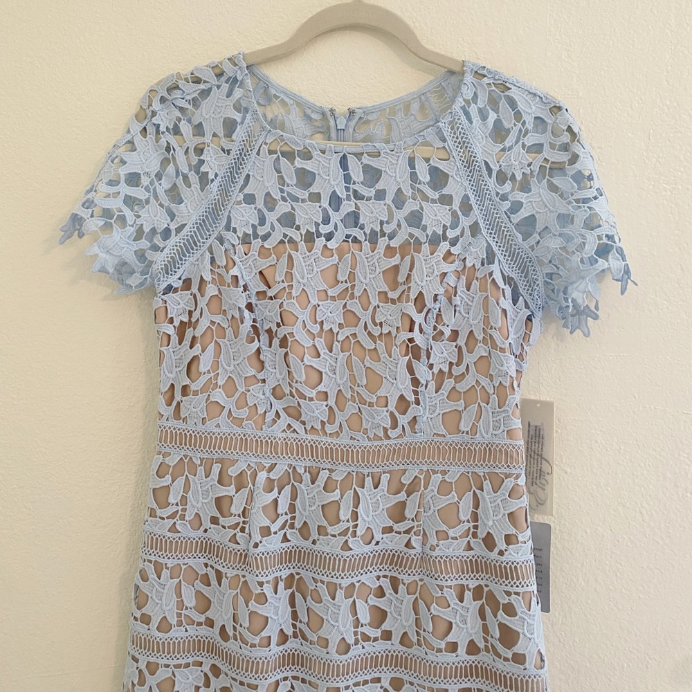ELIZA J blue dress